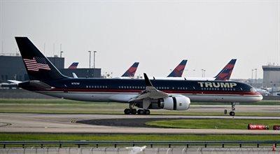 Wypadek boeinga Donalda Trumpa. Zderzenie samolotów na lotnisku