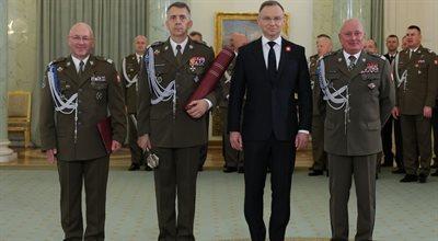 Nowi dowódcy i generał w polskiej armii. Prezydent wręczył nominacje