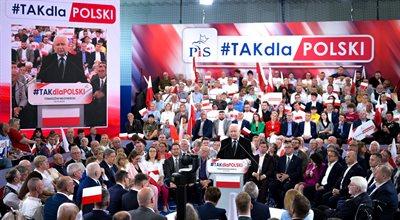 Konwencja PiS. Jarosław Kaczyński przedstawił program "Siedem razy tak"