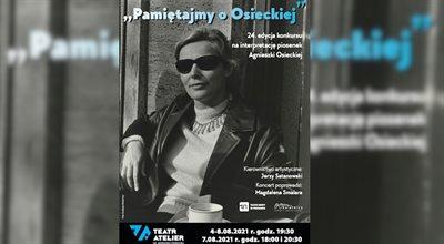 Konkurs "Pamiętajmy o Osieckiej": młodzież jest zarażona jej poetyckością