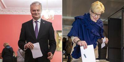 Litwa wybiera prezydenta. Gitanas Nauseda i urzędująca premier zmierzą się w drugiej turze