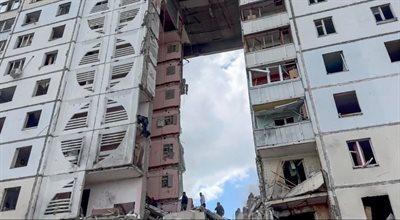 Katastrofa budowlana w Biełgorodzie, są zabici i ranni. Władze oskarżają Ukrainę