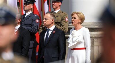 "Dbacie o dobre imię Polski". Prezydent podziękował Polakom i Polonii za granicą