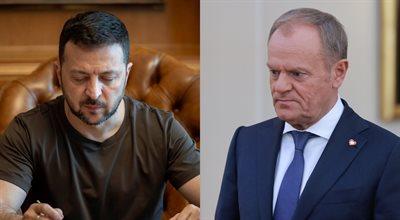 Tusk rozmawiał z Zełenskim. Będzie nowa dwustronna umowa między Polską a Ukrainą