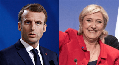Marine Le Pen zamiast Emmanuela Macrona? Media: to oznaczałoby polityczne trzęsienie ziemi