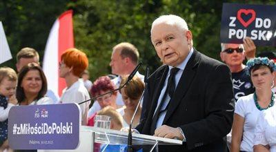 Jarosław Kaczyński odwiedzi Chełm. Rzecznik PiS: to ostatnie spotkanie z cyklu "Z miłości do Polski"