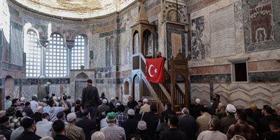Wcześniej Hagia Sofia, teraz kościół Chora. Turcja przekształciła zabytek w meczet