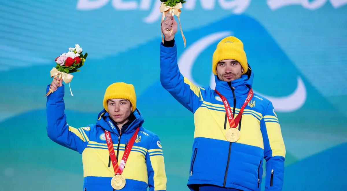 Ukraińscy paraolimpijczycy walczą o złote medale, sportowcy walczą na pierwszej linii frontu