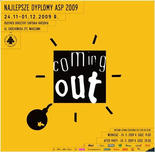 COMING OuT Najlepsze Dyplomy ASP 2009