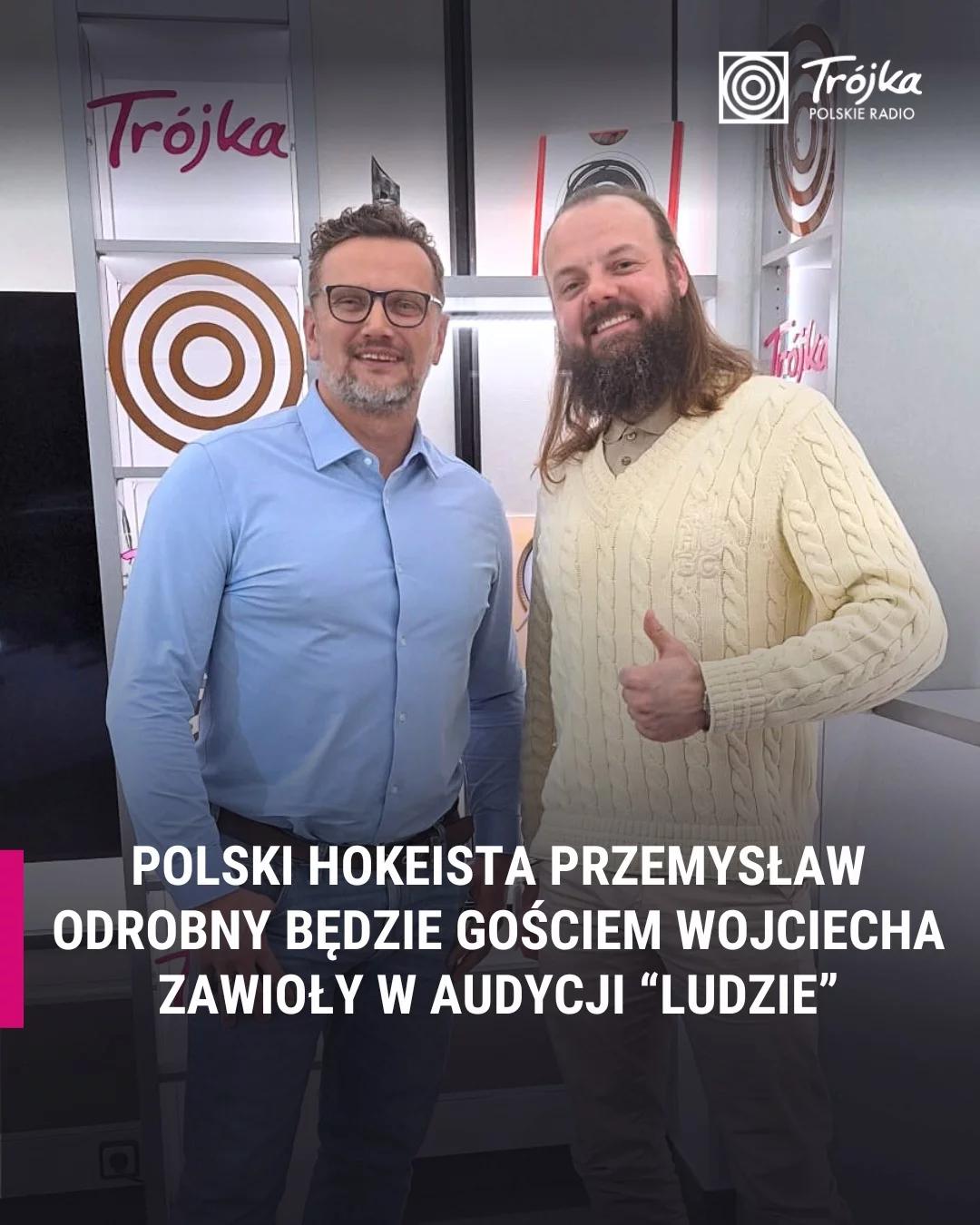 Przemysław Odrobny i życie w hokejowej bramce. Audycja Wojciecha Zawioły