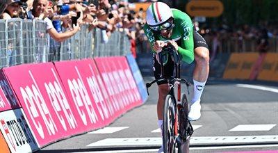 Giro d'Italia. Filippo Ganna najszybszy w "czasówce". Pogacar musiał uznać wyższość Włocha