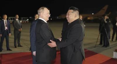 Putin rozpoczął wizytę w Korei Północnej. Gorące powitanie na lotnisku
