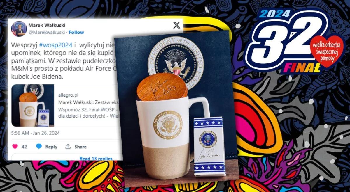 Trójka gra z WOŚP: na antenie relacje na żywo, na aukcji cukierki i kubek z podpisem prezydenta USA