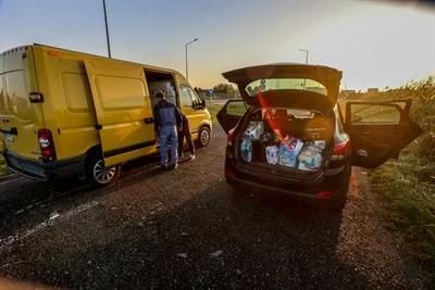 Transport pomocy dla powodzian. Ważna zmiana na autostradach