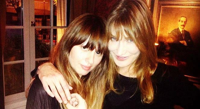 Carla Bruni w rozmowie z Anną Gacek