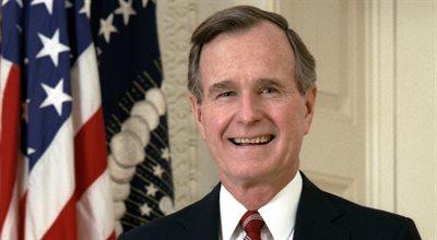 George H.W. Bush. Wprowadził Amerykę w nowe czasy