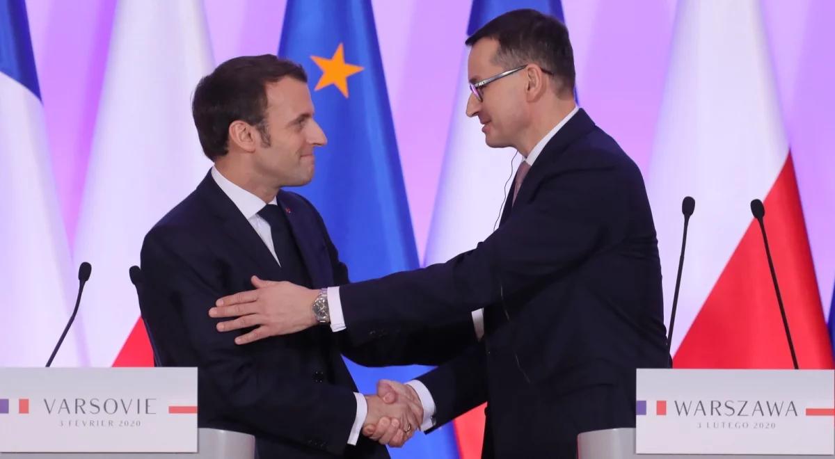 "Wspólne interesy najlepszą gwarancją dobrych relacji". Müller o wizycie Macrona