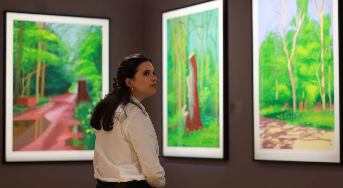 Kolekcja cyfrowych prac Davida Hockneya trafi na sprzedaż. Mają ogromną wartość