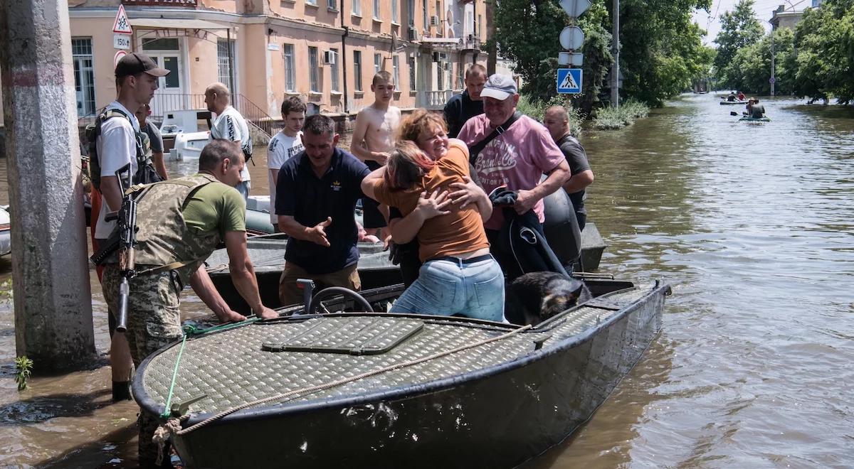 Wołodymyr Zełenski dziękuje za pomoc Ukrainie