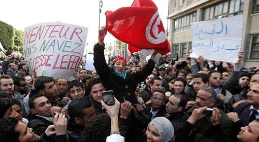 Wściekłe społeczeństwo w kraju jaśminu