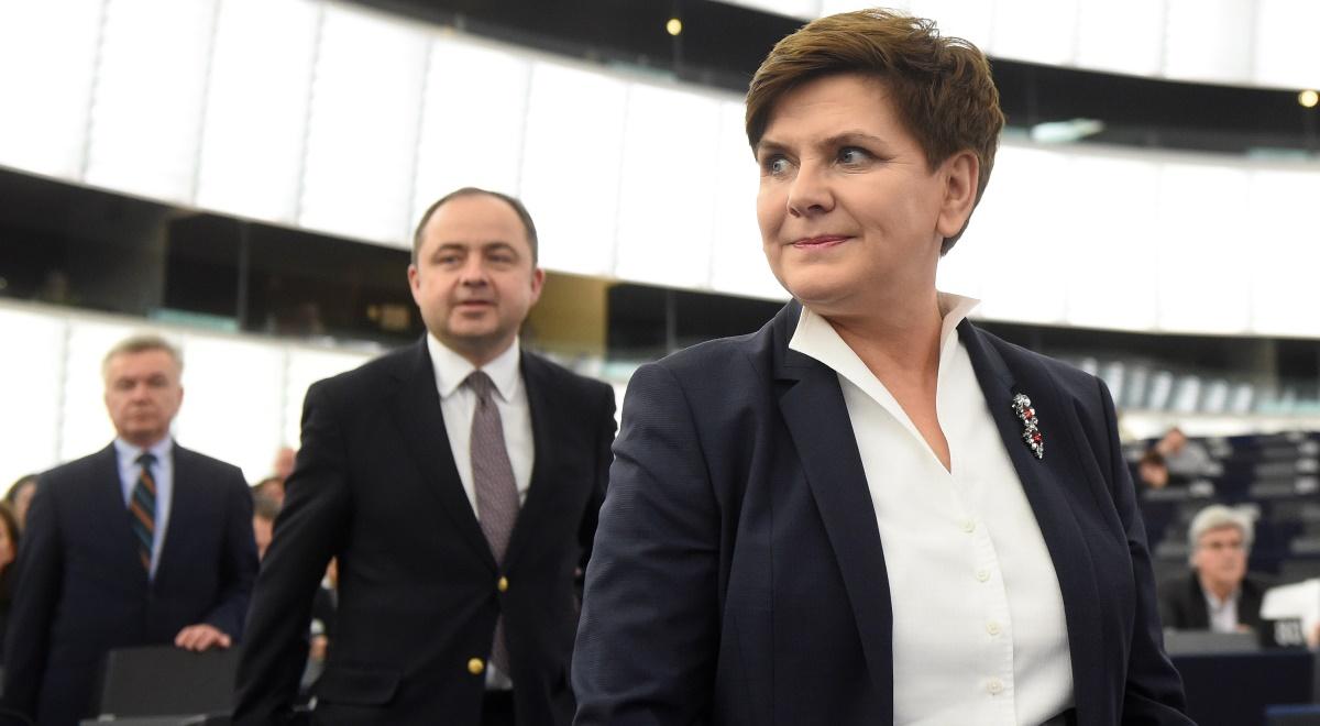 Debata w PE. "Spokojne wystąpienie premier Szydło"