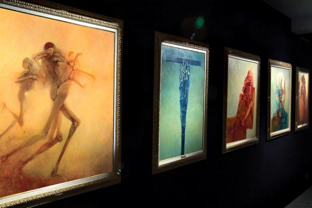 Wystawa nieznanych dzieł Zdzisława Beksińskiego