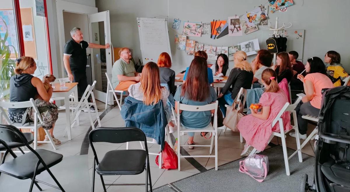 Lekcje polskiego dla uchodźczyń z Ukrainy [POSŁUCHAJ REPORTAŻU]