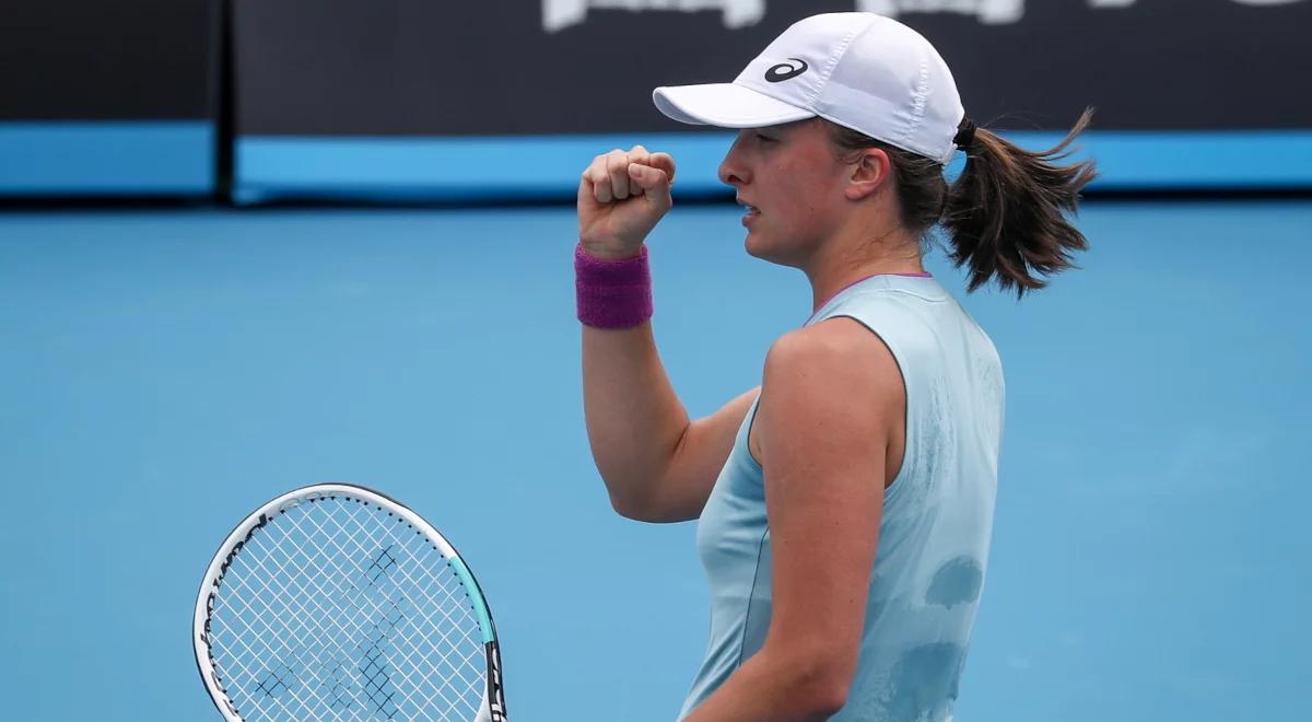Australian Open: wyraźne zwycięstwo Igi Świątek 