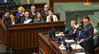 Hołownia odda fotel marszałka Sejmu? "Zobaczymy, czas pokaże"