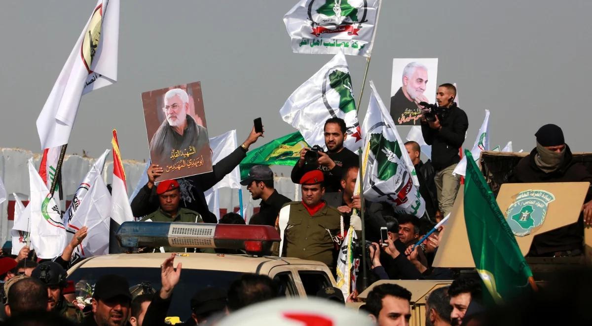 Bliski Wschód po zabójstwie Solejmaniego. "Irak stał się polem rozgrywek irańsko-amerykańskich"