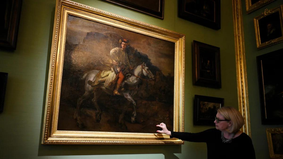 "Jeździec polski" Rembrandta po dwustu latach wraca do Łazienek