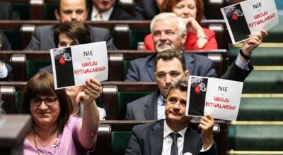 Sejm przeciw ubojowi rytualnemu. 38 posłów PO przeciwko rządowemu projektowi