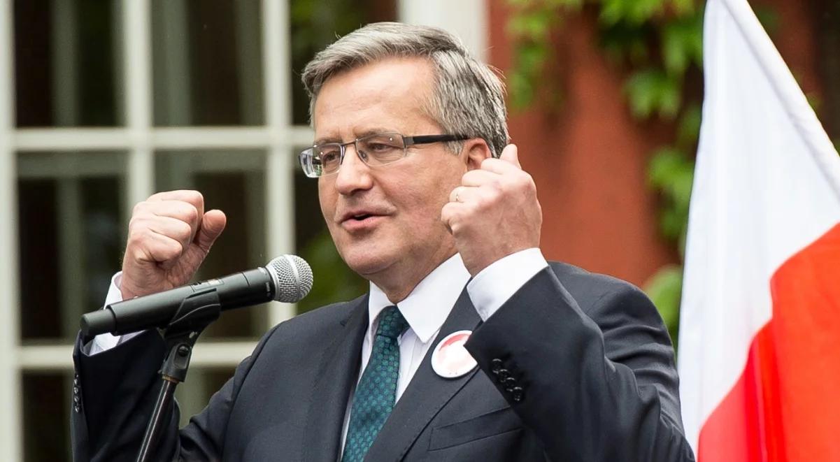 Bronisław Komorowski: Andrzej Duda wycofa się rakiem ze swoich obietnic