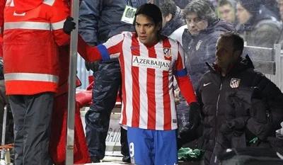 Poważne osłabienie Atletico - Falcao kontuzjowany