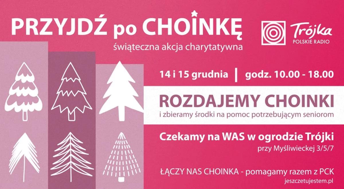 "Łączy nas choinka" - pomoc seniorom. Trwa akcja rozdawania choinek