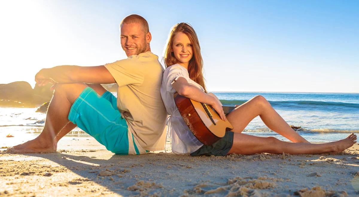 Muzyczna siesta na plaży w Darłowie