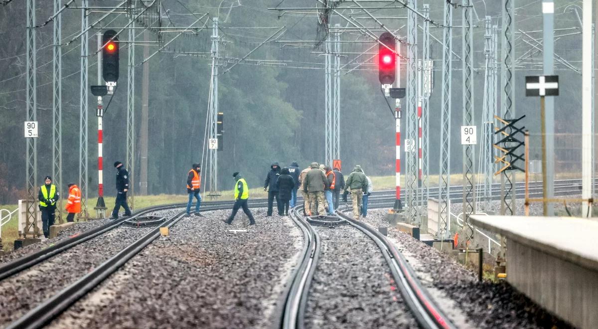 Dywersja na linii kolejowej. "To terroryzm" 