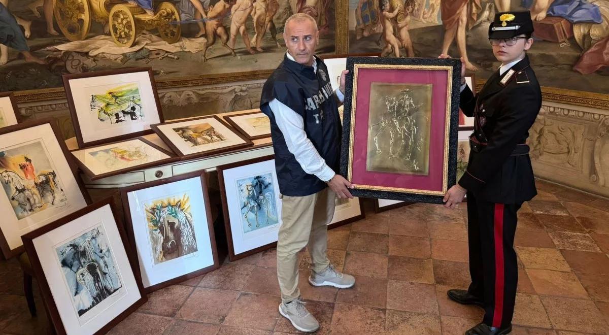 Skandal na wystawie Dalego w Parmie. Policja skonfiskowała falsyfikaty