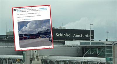 Makabra na lotnisku w Amsterdamie. Człowiek wpadł do silnika samolotu