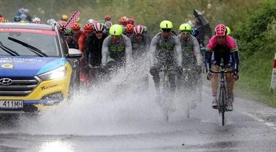 Tour de Pologne: niedzielny etap anulowany. Deszcz wygrał z organizatorami