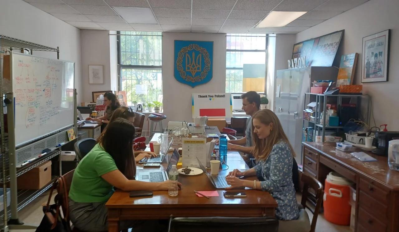 RAZOM for Ukraine campaigns in New York