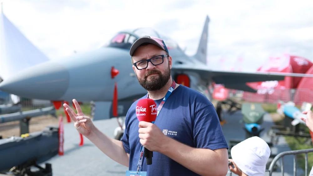 Piotr Firan na Air Show Radom 2023