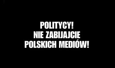 Major media protest in Poland. Publishers and journalists oppose unfavorable copyright law