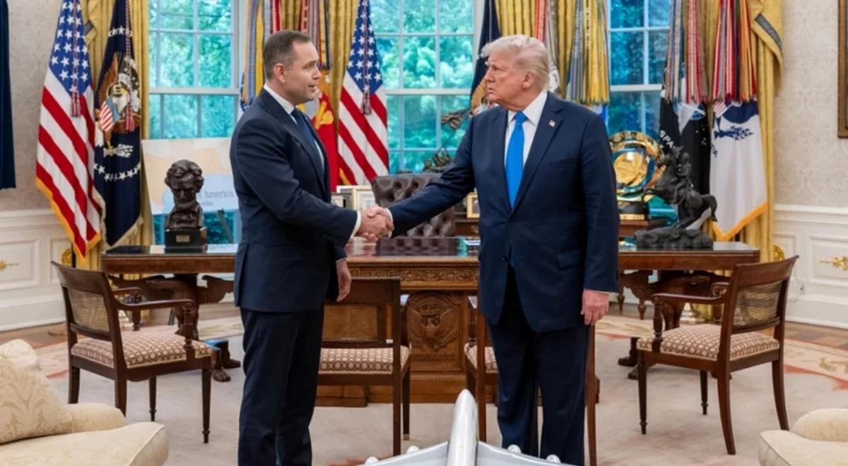 Wizyta Nawrockiego w USA. "Może zapytać Trumpa o reparacje ze strony Rosji"