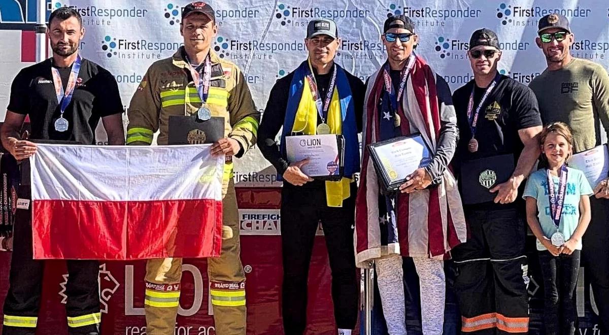 Zwycięstwo w Firefighter Combat Challenge polscy strażacy najlepsi na