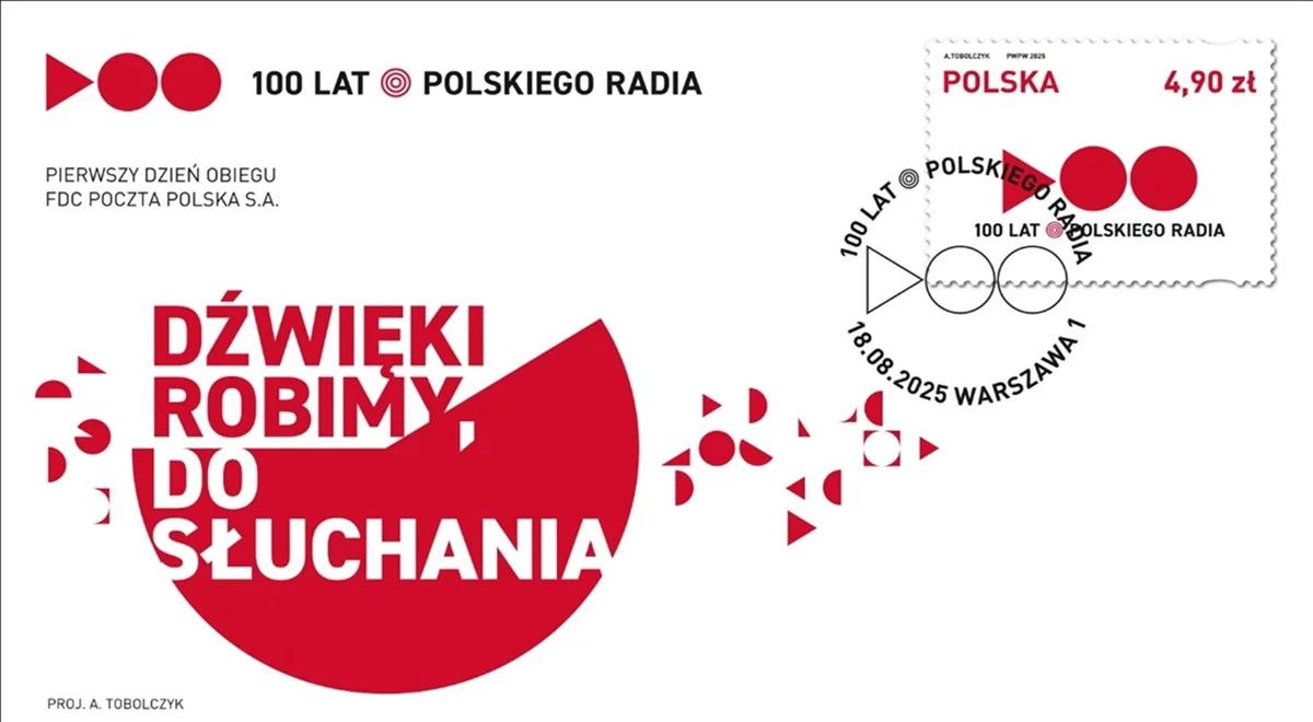Poczta Polska upamiętnia 100-lecie Polskiego Radia. Okolicznościowe znaczki pocztowe