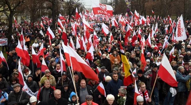 Sobotni marsz PiS i podróże Sikorskiego