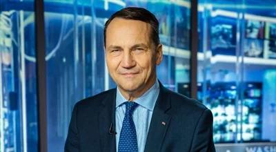 Radosław Sikorski w USA. "Zabiegajmy nadal, by Ukraina wygrała wojnę"