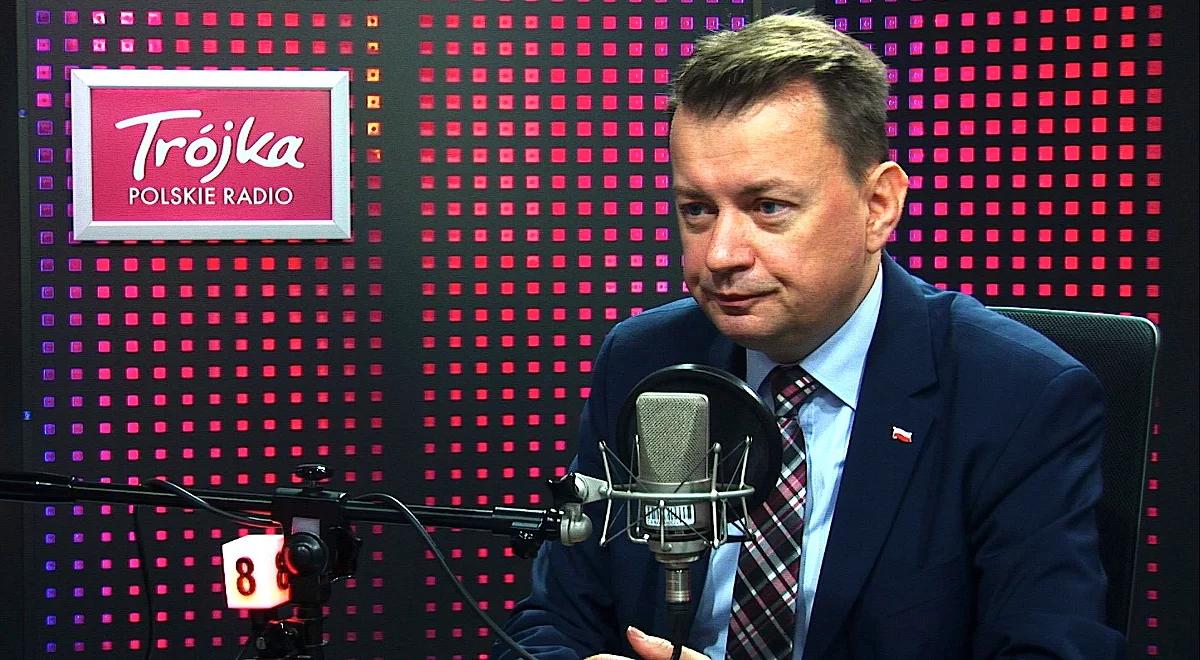 Szef MSWiA: mamy do czynienia z prowokacją przeprowadzoną przez ludzi, którzy zgłosili swoją manifestację na trasie Marszu Niepodległości