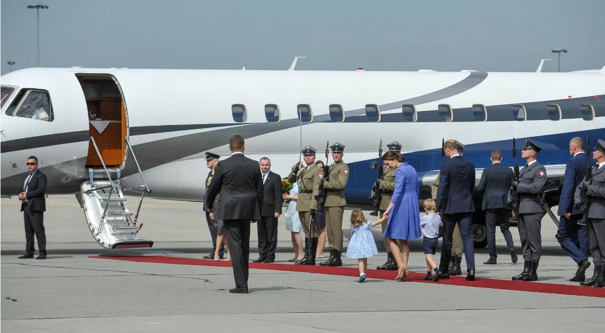 Podniebne podróże brytyjskiej rodziny królewskiej